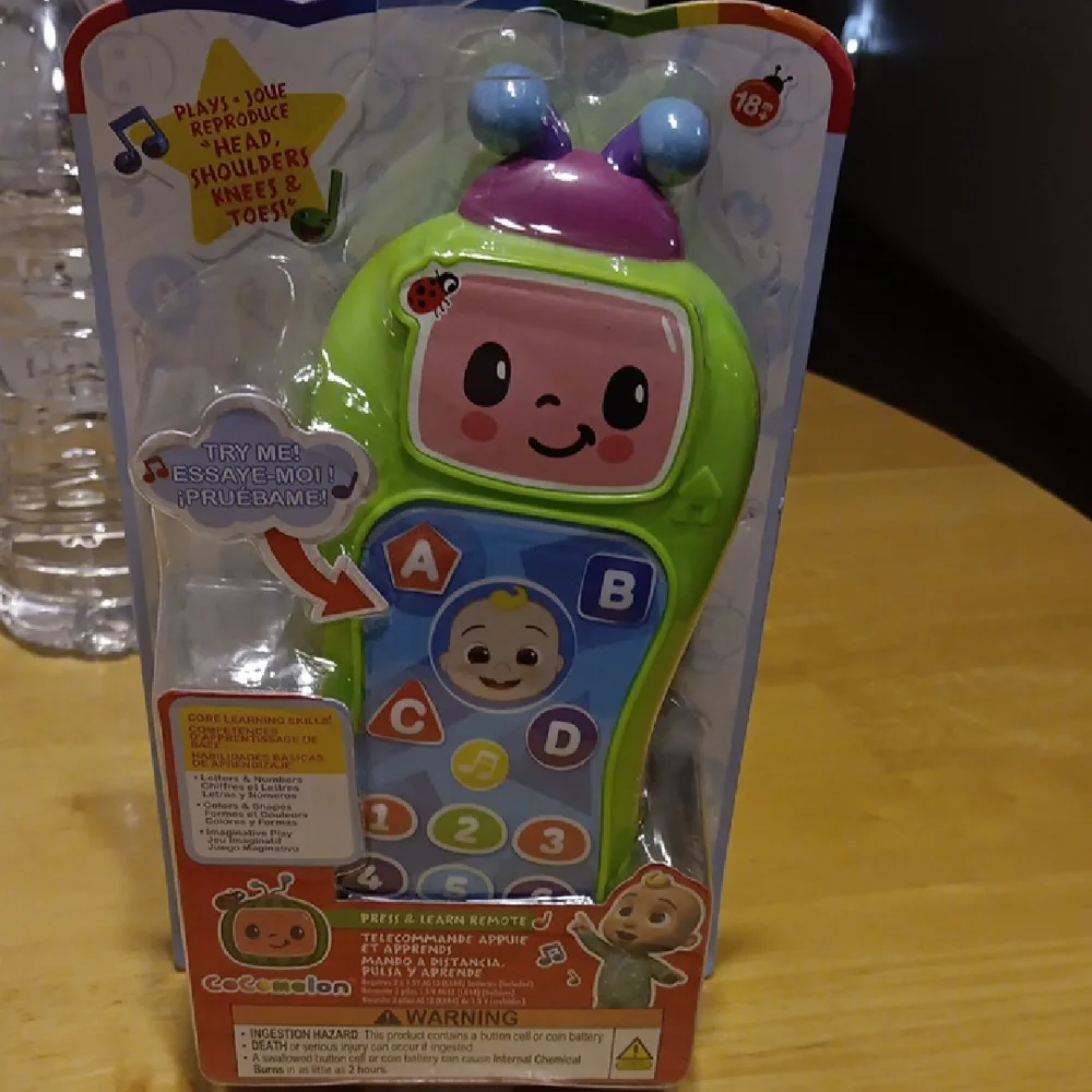 Interactive Green and Purple Learning Toy